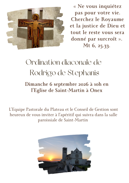 affiche et communication paroisse